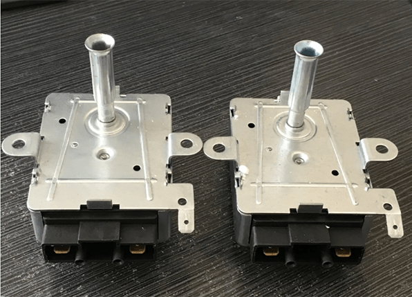 DC miniature shaded pole motors for oven fan